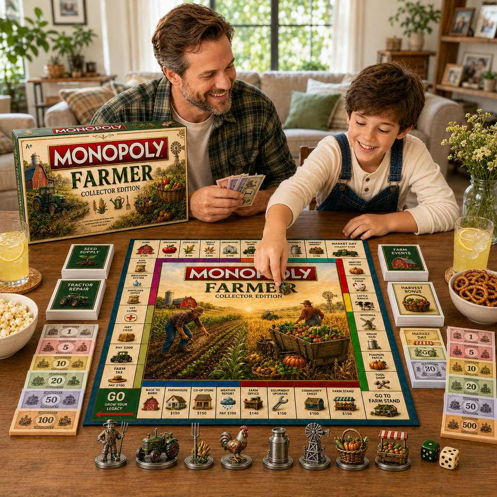 Premium FARM Board Game TTTT